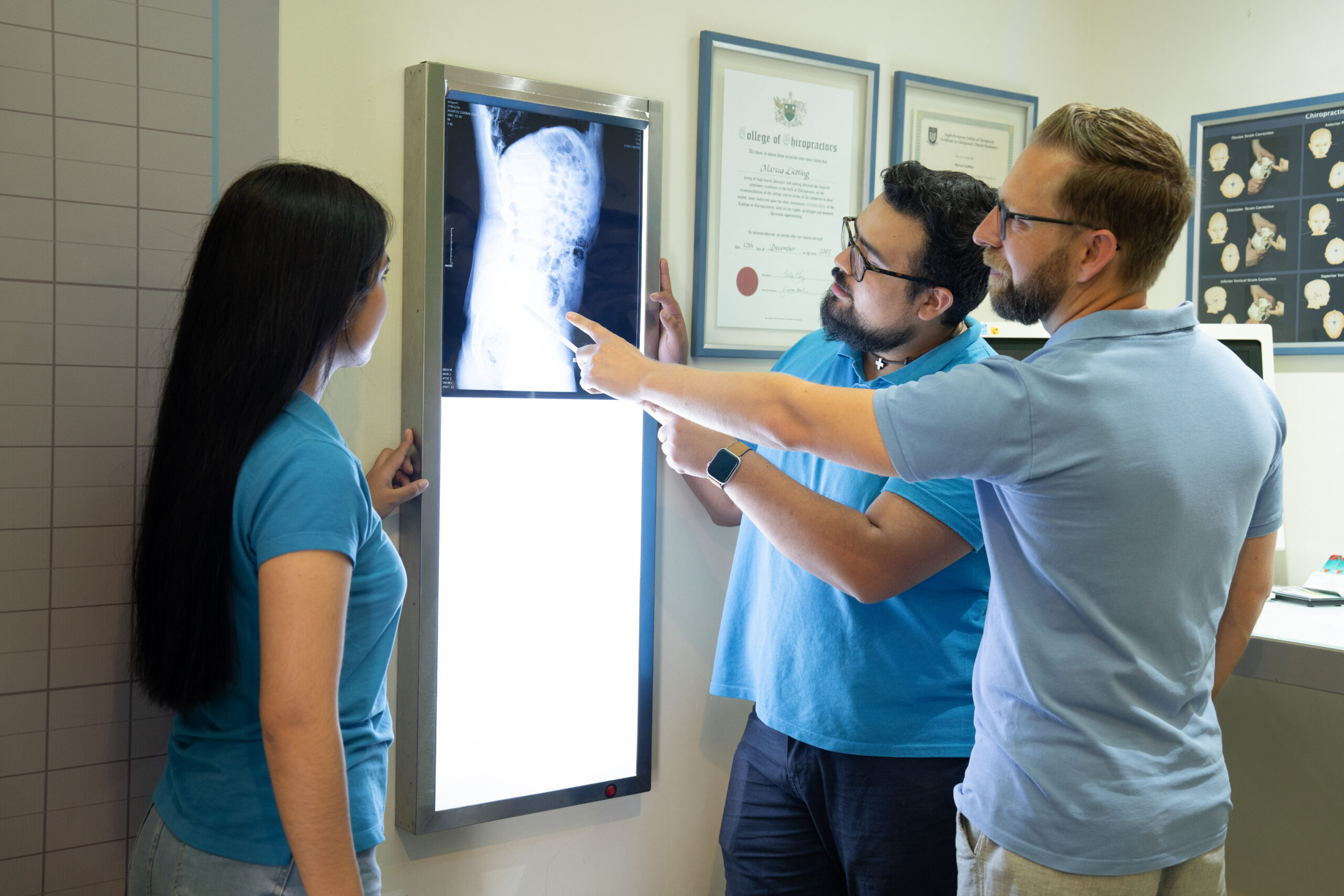 Radiografías en Family Chiropractic Querétaro